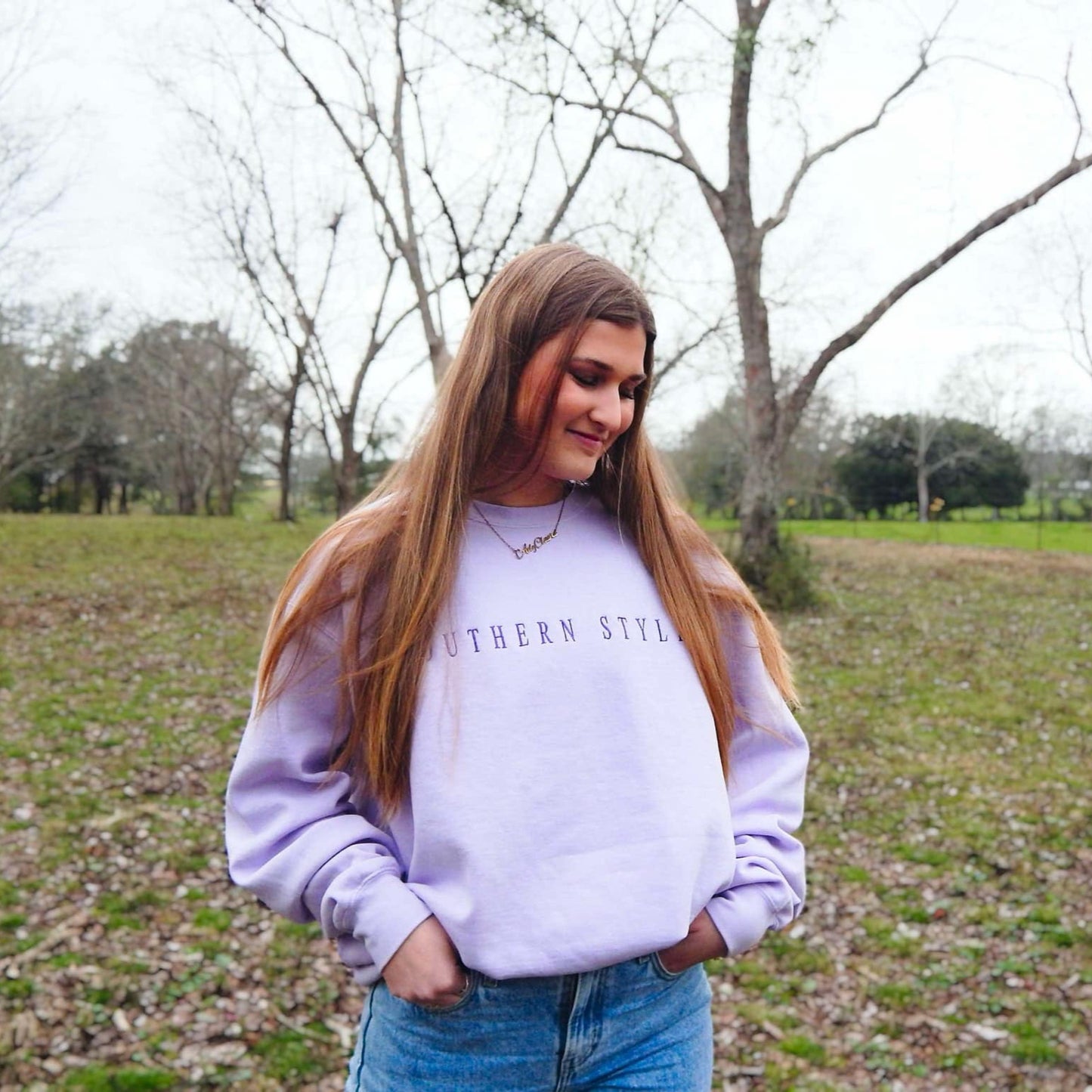 Embroidered Sweatshirt "Comfort Colors"