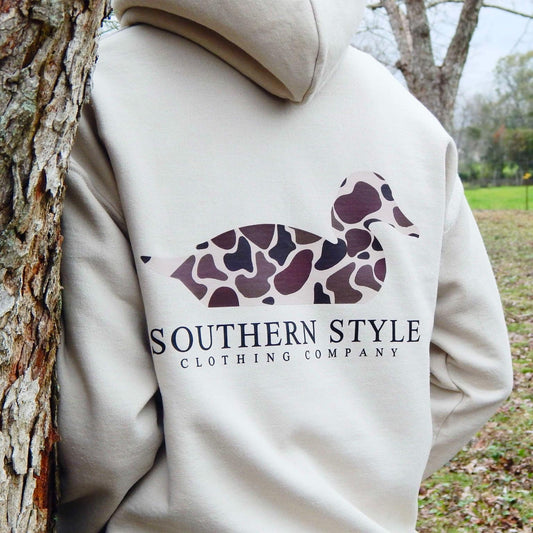 Camo Classic Duck Hoodie "poly-cotton"